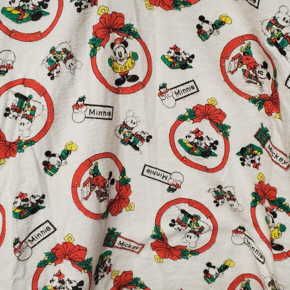 Womens Disney Christmas Sleepwear Sleepshirt Mickey Mouse - One Size Fits All - Picture 2 of 4